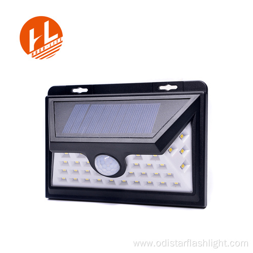 36led solar sensor outdoor waterproof garden lamp